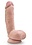 BLUSH NOVELTIES DR SKIN PLUS THICK POSE W/BALLS 8"