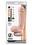 BLUSH NOVELTIES DR SKIN PLUS THICK POSE W/BALLS 8"
