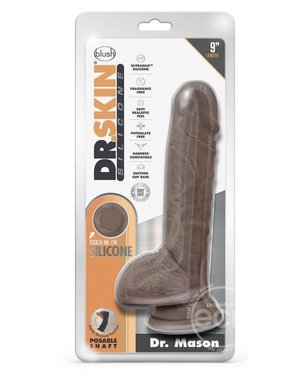 BLUSH NOVELTIES DR SKIN SILIC DR MASON 9" DILDO