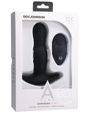 Doc Johnson A PLAY EXPANDER RECH REMOTE CONTROL ANAL PLUG