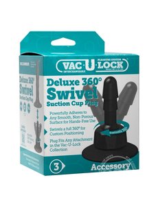 Doc Johnson VAC U LOCK DELUXE 360 SWIVEL PLUG