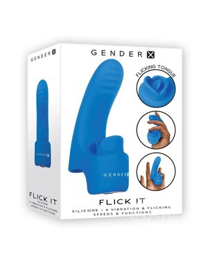 EVOLVED NOVELTIES GENDER X FLICK IT BLUE