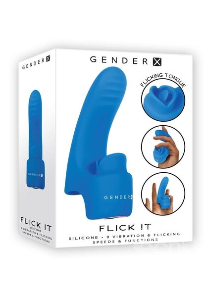EVOLVED NOVELTIES GENDER X FLICK IT BLUE