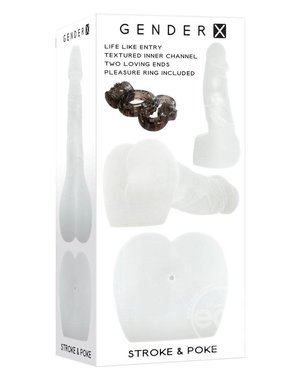 EVOLVED NOVELTIES GENDER X STROKE & POKE CLEAR