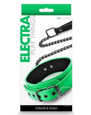 NS Novelties ELECTRA PLAY THINGS COLLAR & LEASH