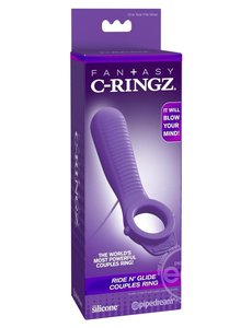 PIPEDREAM PRODUCTS FANTASY C RINGZ RIDE N GLIDE COUPLES RING