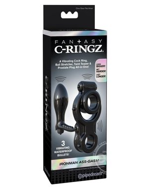 PIPEDREAM PRODUCTS FANTASY C RINGZ IRONMAN ASS GASM