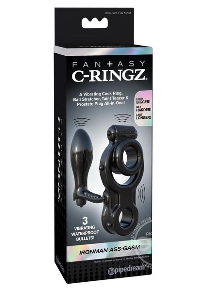 PIPEDREAM PRODUCTS FANTASY C RINGZ IRONMAN ASS GASM