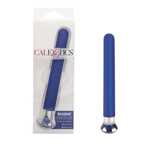 CalExotics RISQUE 10 FUNCTION SLIM VIBRATOR