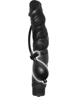 NASSTOYS MACK TUFF INFLATABLE BIG BOSS DILDO 12" BLACK