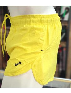 UZZI ACTIVE WEAR UZZI GYM TO SWIM SHORTS NEON YELLOW