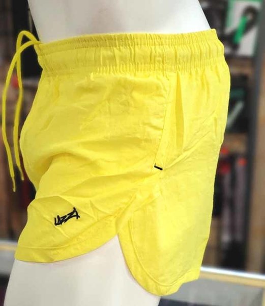 UZZI ACTIVE WEAR UZZI GYM TO SWIM SHORTS NEON YELLOW