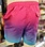 UZZI ACTIVE WEAR UZZI SWIM OMBRE EFFECT SHORTS