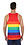 UZZI ACTIVE WEAR UZZI PRIDE TANK TOP DRY PERFORMANCCE