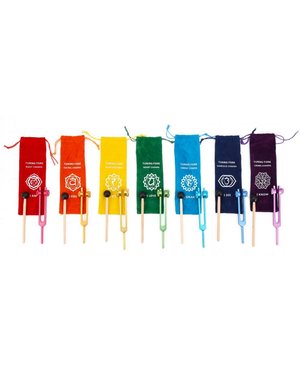 KALA IMPORTS LLC CHAKRA METAL TUNING FORK SET