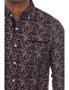 MOJITO X MOJITO X SLIM FIT HYPER STRETCH PRINT SHIRT