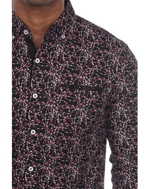 MOJITO X MOJITO X SLIM FIT HYPER STRETCH PRINT SHIRT