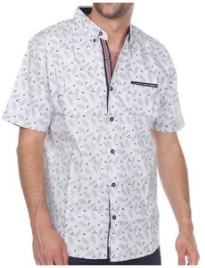 MOJITO X MOJITO X SLIM FIT HYPER STRETCH PRINT SHIRT LEAF