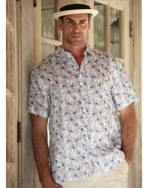 MOJITO X MOJITO X SEA SHELL PRINT 100% LINEN