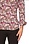 BERTIGO BERTIGO RANAN MULTICOLOR TROPICAL BURGANDY SHIRT