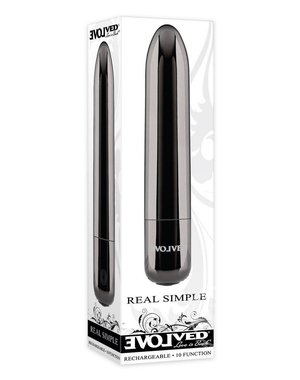 EVOLVED NOVELTIES EVOLVED REAL SIMPLE RECHARGEABLE BULLET