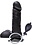 NASSTOYS MACK TUFF VIBRATING INFLATE DONG BLACK