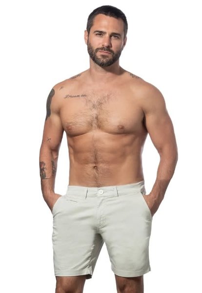 EX FROG EX FROG CHINO SHORTS BEIGE