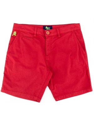 EX FROG EX FROG CHINO SHORTS RED