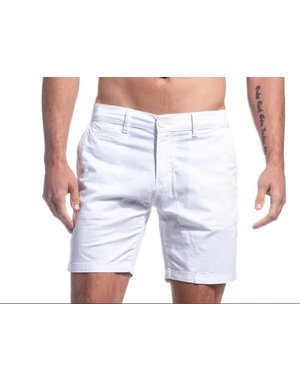 EX FROG EX FROG CHINO SHORTS WHITE