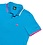 EX FROG EX FROG MONACO SLIM FIT POLO BLUE