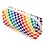 FYDELITY FYDELITY PRIDE INDY CHECKERED RAINBOW PENCIL POUCH
