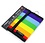 FYDELITY FYDELITY 80's RFID DATA PROTECTION BI FOLD RAINBOW WALLET