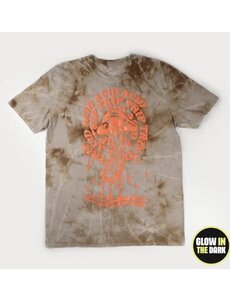 TRUST THE UNIVERSE CLOTHING TRUST THE UNIVERSE MELTING SHROOM T GLOW IN THE DARK