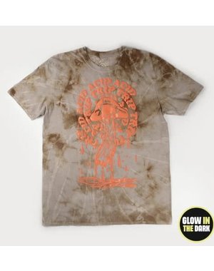 TRUST THE UNIVERSE CLOTHING TRUST THE UNIVERSE MELTING SHROOM T GLOW IN THE DARK