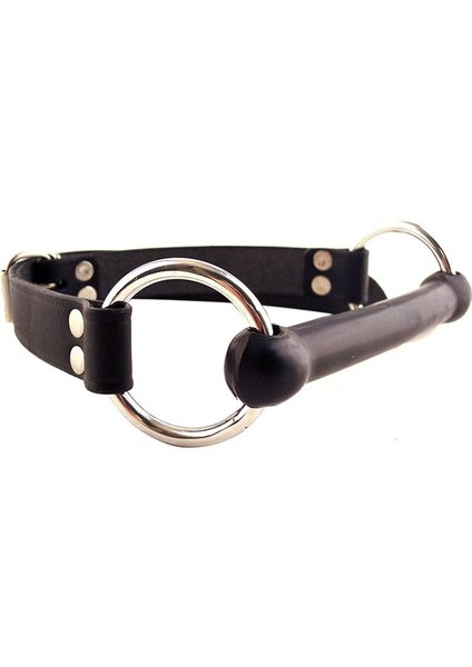 ROUGE ROUGE O RING ROD GAG BLACK
