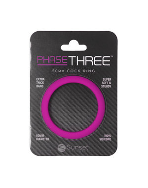  PHASE TWO 42MM COCK RING BLUE