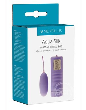 ABS ME YOU US AQUA SILKS VIB EGG PURPLE BULLET
