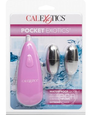 CalExotics POCKET EXOTICS DOUBLE SILVER BULLET