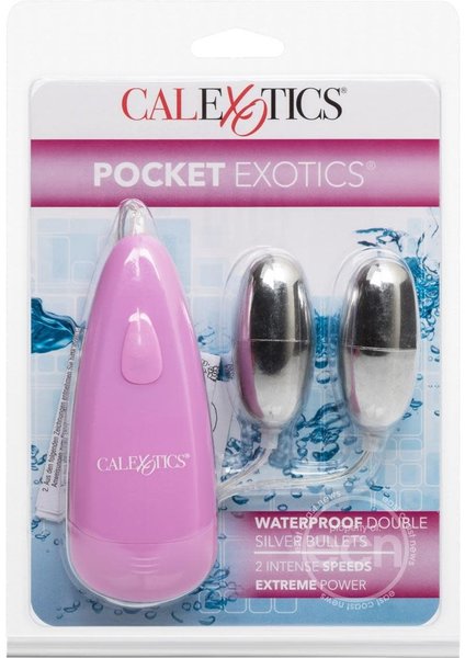 CalExotics POCKET EXOTICS DOUBLE SILVER BULLET