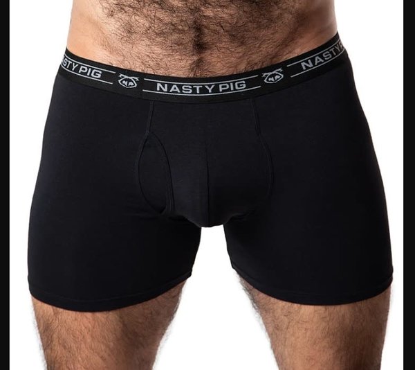 NASTY PIG NASTY PIG LAUNCH BOXER BRIEF BLACK