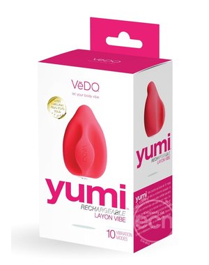VEDO TOYS VEDO YUMI RECHARGEABLE SILICONE LAYON FINGER VIBE
