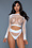 BEWICKED BEWICKED PLAY WITH ME BODYSTOCKING WHITE