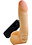 CalExotics CYBERSKIN VIBRATING CYBER COCK WITH BALLS 6"