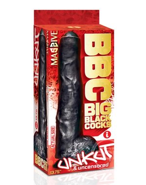 ICON BRANDS BBC BIG BLACK COCKS UNKUT AND UNCENSORED 13.75"