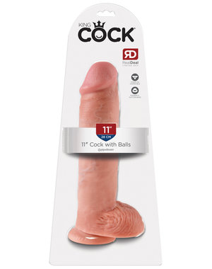 PIPEDREAM PRODUCTS KING COCK W/ BALLS 11"