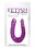 PIPEDREAM PRODUCTS LUCKY LADY DUAL STIMULATOR 12" PURPLE