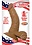 NASSTOYS ALL AMERICAN WHOPPER DILDO WITH BALLS LATIN 6.5"