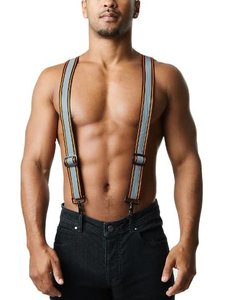 NASTY PIG NASTY PIG VIS SUSPENDER HARNESS O/S