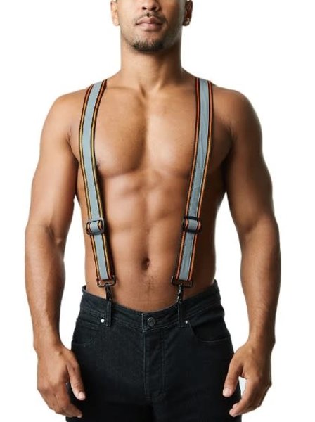 NASTY PIG NASTY PIG VIS SUSPENDER HARNESS O/S