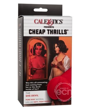 CalExotics CHEAP THRILLS THE SHE DEVIL RED STROKER